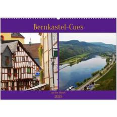 Calvendo 2025 Bernkastel-Cues on the Moselle Wall Calendar A2 Landscape