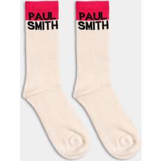 Paul Smith Strumpor Paul Smith Mens Chidi Logo Socks White One
