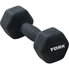 York Fitness Hantlar York Fitness Neoprene Hex Coating Dumbbell 2kg