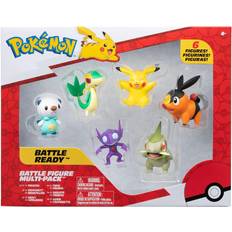 Pokémon Actionfigurer Pokémon Battle Ready 6 Pack