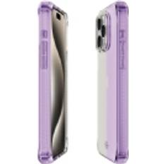 ItSkins Rosa Mobiltillbehör ItSkins Mobiltelefonfodral kompatibelt med iPhone 15 Pro Max Light Purple 6,7 Spectrum R Mood