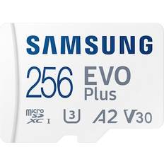Samsung 256 GB Minneskort & USB-minnen Samsung EVO Plus microSD/SD 160MB/s 256GB