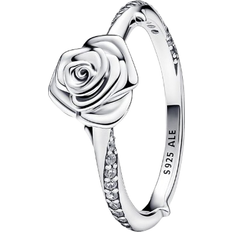 Pandora Dam - Silver Ringar Pandora Rose in Bloom Ring - Silver/Transparent