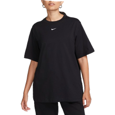 Nike Dam - Ekologiskt material - Kort ärmar T-shirts Nike Sportswear Essential T-shirt Women's - Black/White