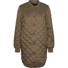 Vero Moda Bruna Ytterkläder Vero Moda Hayle Quilted Jacket - Gray/Bungee Cord