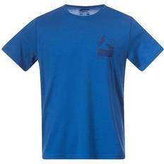 Bergans T-shirts Bergans Rabot Mount Wool Tee Men Space Blue, XXL, Space Blue