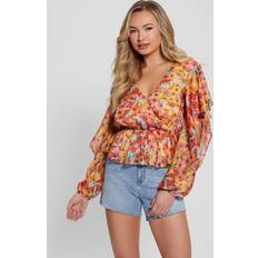 Guess Blusar Guess All Over Print Blouse Multi-Color
