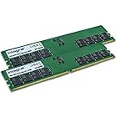 Integral 64 GB DDR5 PC DIMM RAM-kit 2 x 32 GB 5 600 MHz PC5-44800 CL46 stationär dator/dator minnesmodul