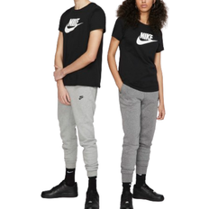 Nike Bomull - Dam - Långa kjolar T-shirts & Linnen Nike Sportswear Essential T-shirt - Black/White