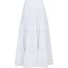 Aftonklänningar - Volanger Kläder Neo Noir Felicia S Voile Skirt - White