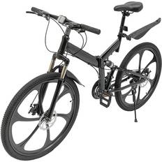 Belysning Mountainbikes Folding Wheel 26 Inch Guide Premium - Black Unisex