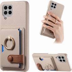 Swivel Fastening Ring Phone Flip Case for Galaxy A22