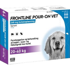 Frontline Hundar - Hundfoder Husdjur Frontline Pour-on Vet 20-40kg 6x2.68ml