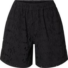 Selected Ankelboots Selected Broderie Anglaise Shorts Sort