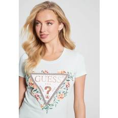 Guess Dam T-shirts & Linnen Guess Crewneck Flowers Icon Tee