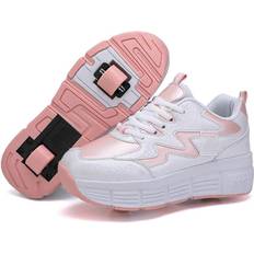 Kid's Skates Shoes with Wheels - Pink