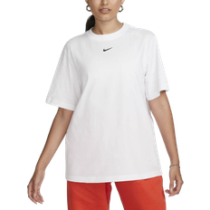 Nike Bomull - Dam - Vita T-shirts Nike Women's Sportswear Essential T-shirt - White/Black