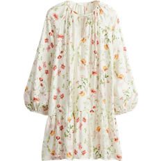 Blommiga - Korta klänningar - M - Vita H&M Dress - White/Floral