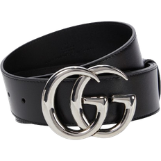 Gucci Dam - Slim Kläder Gucci GG Marmont Wide Leather Belt - Black