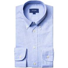 52 - Herr Skjortor Eton Royal Oxford Shirt - Light Blue