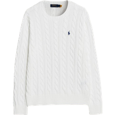 Polo Ralph Lauren Tröjor Polo Ralph Lauren Cable Knit Sweater - White