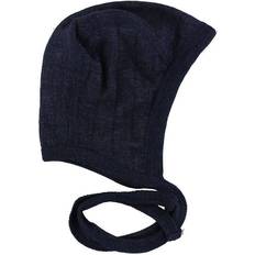 Silke Mössor Barnkläder Joha Baby Hat Wool/Silk- Marine (95518-185-413)