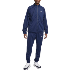 Nike Jumpsuits & Overaller Nike Men's Club Poly-Knit Tracksuit - Midnight Navy/White