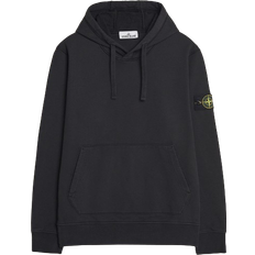 Stone Island Sweatshirts Överdelar Stone Island Garment Dyed Cotton Fleece Hood - Black