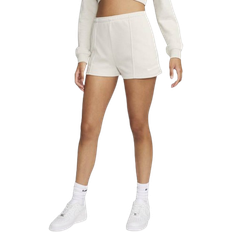 Nike Bruna - Dam Byxor & Shorts Nike Women's Sportswear Chill Terry High-Waisted French Shorts - Light Orewood Brown/Sail