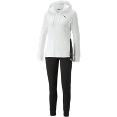 Dam - Träningsplagg Jumpsuits & Overaller Puma Classic Hooded Tracksuit Women - White