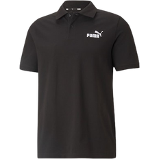 Puma Herr Pikétröjor Puma Essentials Pique Men's Polo Shirt - Black