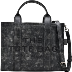 Marc Jacobs The Distressed Leather Medium Tote Bag - Black