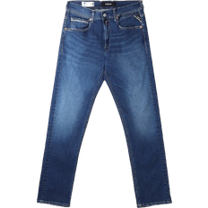 Replay Jeans Replay Straight Fit Grover Jeans - Dark Blue