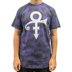 Batik - Dam T-shirts Prince White Love Symbol Dip Dye Design Unisex T-shirt - Purple