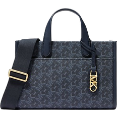 Michael Kors Gigi Small Empire Signature Logo Messenger Bag - Blue