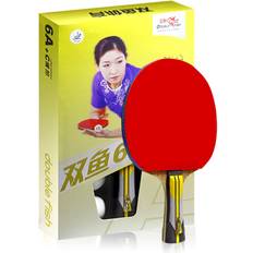 Double Fish 6A+ Bordtennisbat Chinese Red