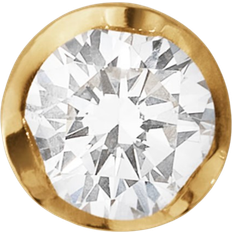 Diamanter Örhängen Georg Jensen Signature Stud Earrings - Gold/Diamond