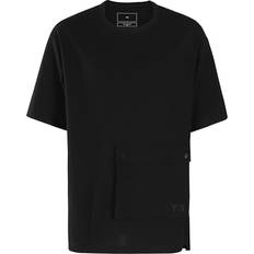 Y-3 Dam Överdelar Y-3 Crepe Jersey Short Sleeve Pocket Tee Black