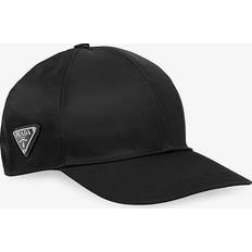 Prada Dam Kläder Prada Nylon baseball cap black