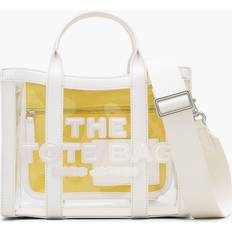Marc Jacobs Toteväskor Marc Jacobs The Clear Small Tote Bag in White