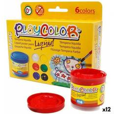 Temperafärger Gouache Playcolor Multicolour 40 ml 12 antal