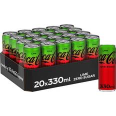Coca-Cola Sockerfritt Läsk Coca-Cola Zero Lime Burk 33cl