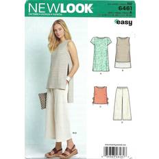 New Look Dam Blusar New Look Patterns Misses' Dress, Tunic, Top and Cropped Pants 6-8-10-12-14-16-18 6461