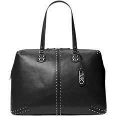 Michael Kors Weekendbags Michael Kors Astor Extra Large Studded Leather Weekender Bag - Black