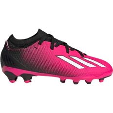 Konstgrässkor (AG) - Snören Fotbollsskor adidas Junior X Speedportal.3 MG - Team Shock Pink 2/Zero Metalic/Core Black