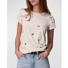 Rag & Bone Dam T-shirts & Linnen Rag & Bone Allover Bumblebee T-shirt