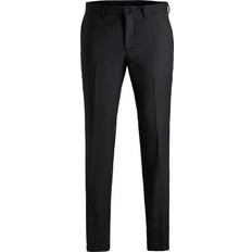Herr - Ull Byxor Jack & Jones Solaris Super Slim Fit Suit Pants - Black