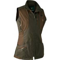 46 - Dam - Gröna - XL Västar Deerhunter Women's Ann Waistcoat Softshellväst Färg olivgrön