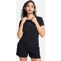 Nike Bomull - Dam - Långa kjolar - Svarta T-shirts Nike Sportswear Chill Knit EU 44-46