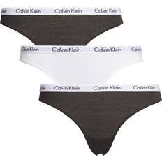 Calvin Klein Dam Kalsonger Calvin Klein Bikini Briefs 3-pack Black/White stk
